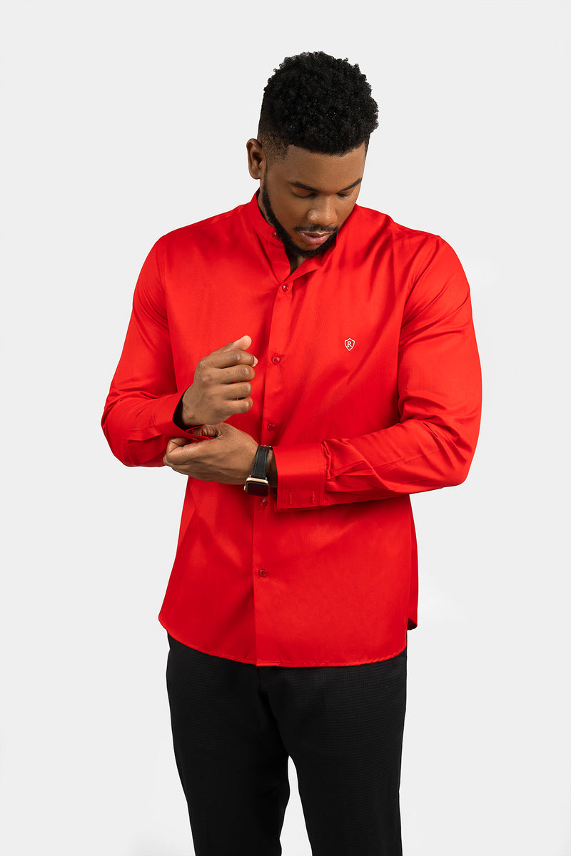 Red Long Sleeve Shirt