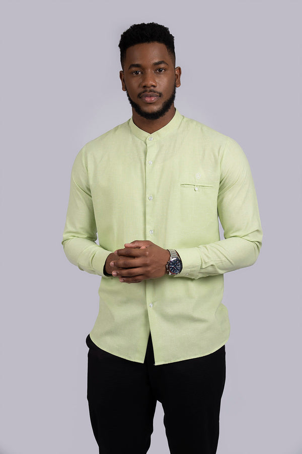 Green Long Sleeve Shirt