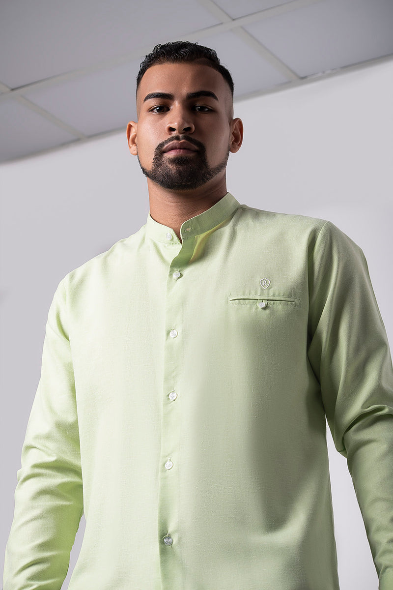 Green Long Sleeve Shirt